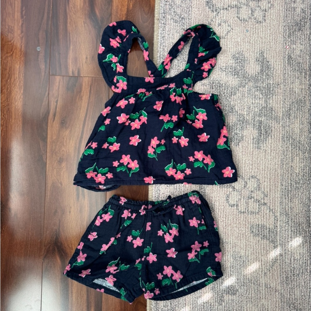 Floral matching set